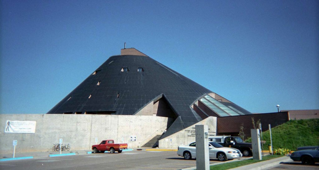 American Heritage Center at Laramie, designed by Antoine Predock Architect.